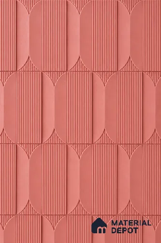 ArcLine Geometric 9.1 ft x 4 ft CNC Made HDHMR Panel - 25 mm
