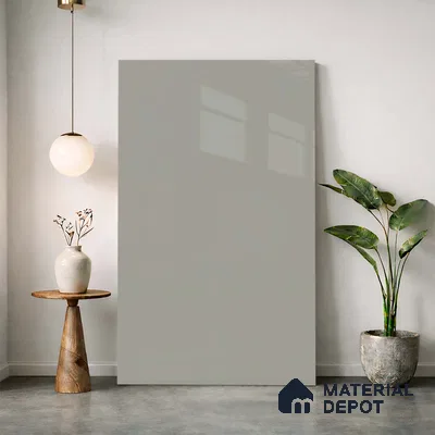 LM 23497 (HG 403) Amber Peach 8 ft x 4 ft High Gloss Finish Decorative Laminate - 1 mm | Suitable for Living Room, Kitchen, Office
