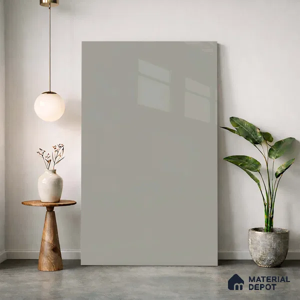 LM 23497 (HG 403) Amber Peach 8 ft x 4 ft High Gloss Finish Decorative Laminate - 1 mm | Suitable for Living Room, Kitchen, Office