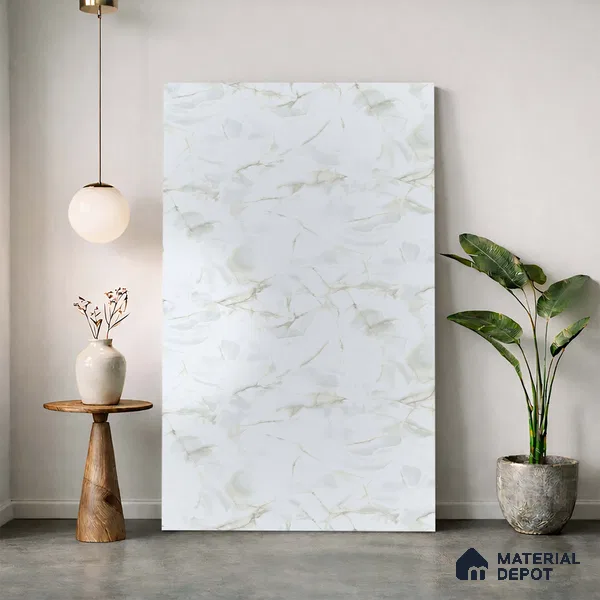 LM 23498 lcy Mist 8 ft x 4 ft Absolute Trend Finish Decorative Laminate - 1 mm | Suitable for TV Unit, Wardrobe, Kitchen Cabinets