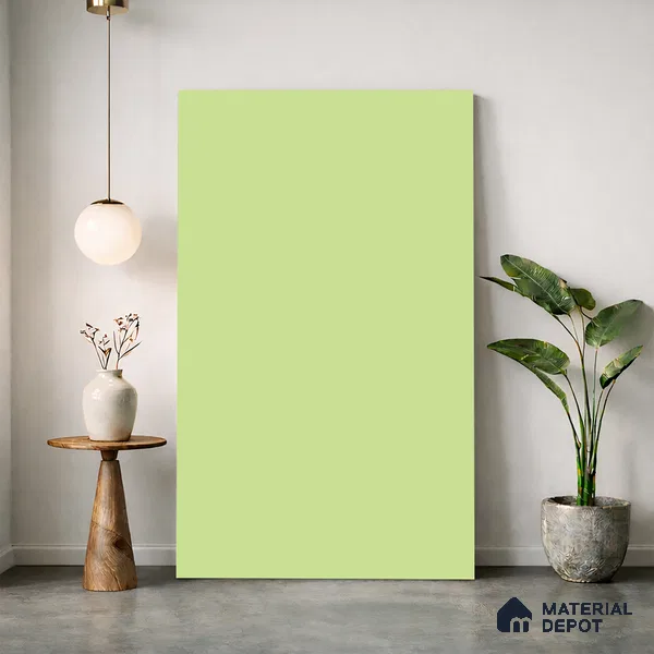 LM 23524 (SMT 429) Pastel Yellow 8 ft x 4 ft Super Matte Finish Decorative Laminate - 1 mm | Suitable for Living Room, Kitchen, Office