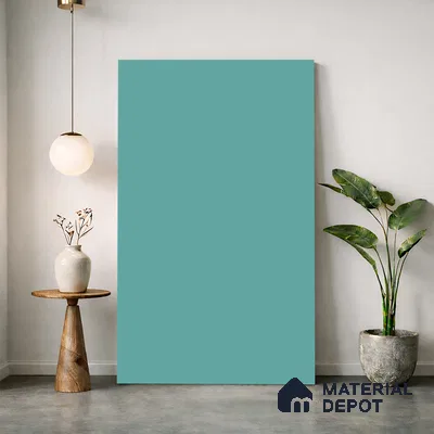LM 23528 (SMT 430) Sky Blue 8 ft x 4 ft Super Matte Finish Decorative Laminate - 1 mm | Suitable for Living Room, Kitchen, Office