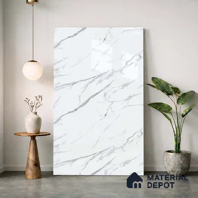 LM 23540 (HG 7550) Stone Archway 8 ft x 4 ft High Gloss Finish Decorative Laminate - 1 mm | Suitable for TV Unit, Wardrobe, Kitchen Cabinets