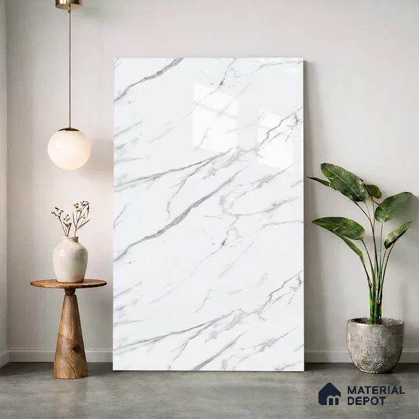LM 23540 (HG 7550) Stone Archway 8 ft x 4 ft High Gloss Finish Decorative Laminate - 1 mm | Suitable for TV Unit, Wardrobe, Kitchen Cabinets