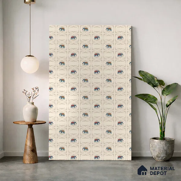 LM 23547 Ivory Essence 8 ft x 4 ft Digital Textured Finish Decorative Laminate - 1 mm | Suitable for TV Unit, Wardrobe, Kitchen Cabinets