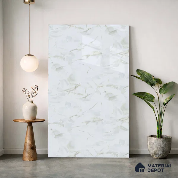LM 23552 (HG 7281) lcy mist 8 ft x 4 ft High Gloss Finish Decorative Laminate - 1 mm | Suitable for TV Unit, Wardrobe, Kitchen Cabinets