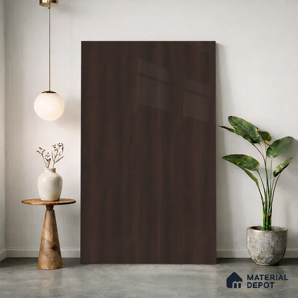 Wooden Look LM 23564 (HG 7253) Weathered Wood 8 ft x 4 ft High Gloss Finish Decorative Laminate - 1 mm | Suitable for TV Unit, Wardrobe, Kitchen Cabinets