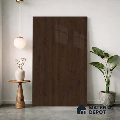 Wooden Look LM 23569 (HG 7293) Midtown maple 8 ft x 4 ft High Gloss Finish Decorative Laminate - 1 mm | Suitable for TV Unit, Wardrobe, Kitchen Cabinets
