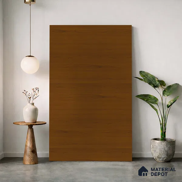Wooden Look LM 23574 Cinnamon Spice 8 ft x 4 ft Arctic Honey Oak Finish Decorative Laminate - 1 mm | Suitable for TV Unit, Wardrobe, Kitchen Cabinets