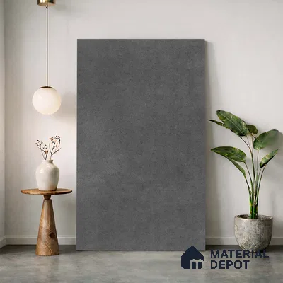 Stone Look LM 23592 (AT 08 7528) Hematite 8 ft x 4 ft Arctic Truffle Finish Decorative Laminate - 1 mm | Suitable for TV Unit, Wardrobe, Kitchen Cabinets