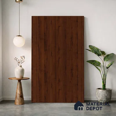 Wooden Look LM 23598 (AR 04 7117) Cacao Bean 8 ft x 4 ft Ash Refined Finish Decorative Laminate - 1 mm | Suitable for TV Unit, Wardrobe, Kitchen Cabinets