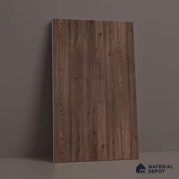 Wooden Look LM 18316 8 ft x 4 ft Texture Finish Decorative Laminate - 1.25 mm | Suitable for TV Unit, Wardrobe, Kitchen Cabinets