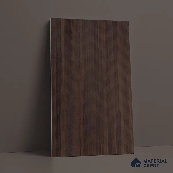 Brown Abstract Look LM 18320 8 ft x 4 ft Texture Finish Decorative Laminate - 1.25 mm | Suitable for TV Unit, Wardrobe, Kitchen Cabinets