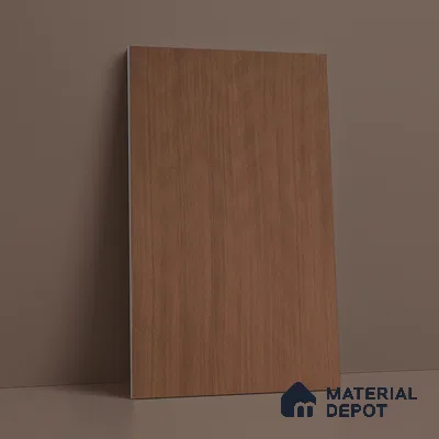 Brown Abstract Look LM 18323 8 ft x 4 ft Texture Finish Decorative Laminate - 1.25 mm | Suitable for TV Unit, Wardrobe, Kitchen Cabinets