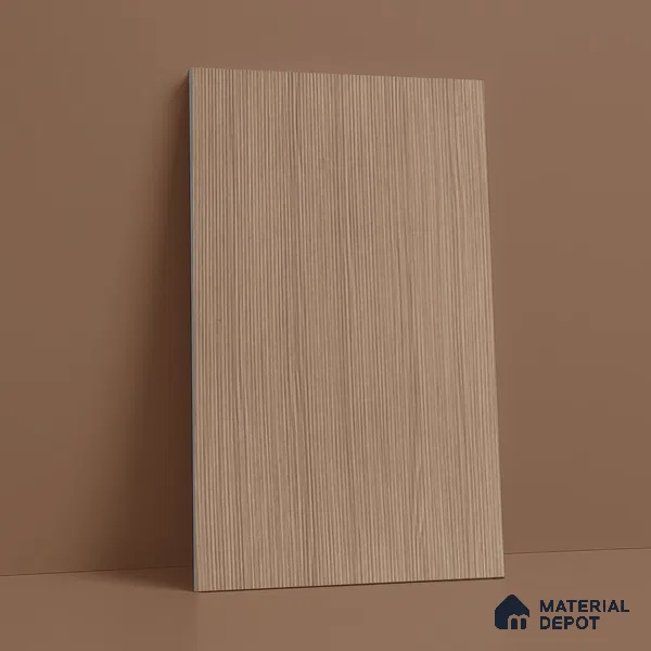 Wooden Fluted LM 18337 8 ft x 4 ft Texture Finish Decorative Laminate - 1.25 mm | Suitable for TV Unit,Wardrobe, Kitchen Cabinets