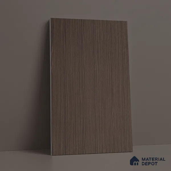 Wooden Fluted LM 18338 8 ft x 4 ft Texture Finish Decorative Laminate - 1.25 mm | Suitable for TV Unit,Wardrobe, Kitchen Cabinets