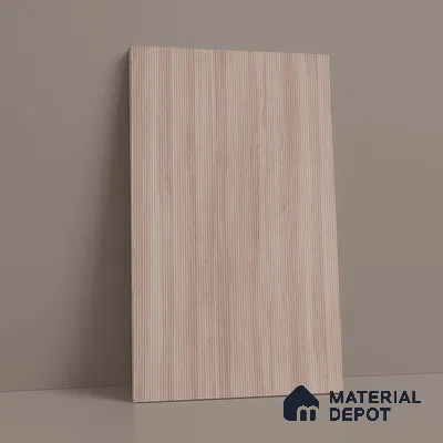 Wooden Fluted LM 18340 8 ft x 4 ft Texture Finish Decorative Laminate - 1.25 mm | Suitable for TV Unit,Wardrobe, Kitchen Cabinets