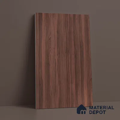 Wooden Fluted LM 18341 8 ft x 4 ft Texture Finish Decorative Laminate - 1.25 mm | Suitable for TV Unit,Wardrobe, Kitchen Cabinets