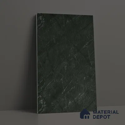 Marble Fluted LM 18348 8 ft x 4 ft Texture Finish Decorative Laminate - 1.25 mm | Suitable for TV Unit,Wardrobe, Kitchen Cabinets