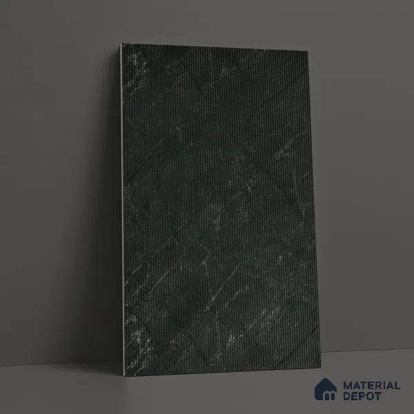 Marble Fluted LM 18348 8 ft x 4 ft Texture Finish Decorative Laminate - 1.25 mm | Suitable for TV Unit,Wardrobe, Kitchen Cabinets