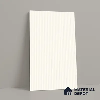 Marble Fluted LM 18349 8 ft x 4 ft Texture Finish Decorative Laminate - 1.25 mm | Suitable for TV Unit,Wardrobe, Kitchen Cabinets