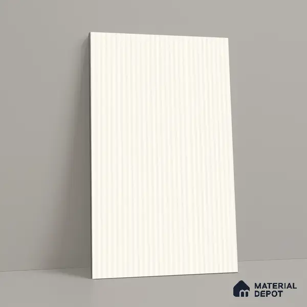 Marble Fluted LM 18349 8 ft x 4 ft Texture Finish Decorative Laminate - 1.25 mm | Suitable for TV Unit,Wardrobe, Kitchen Cabinets