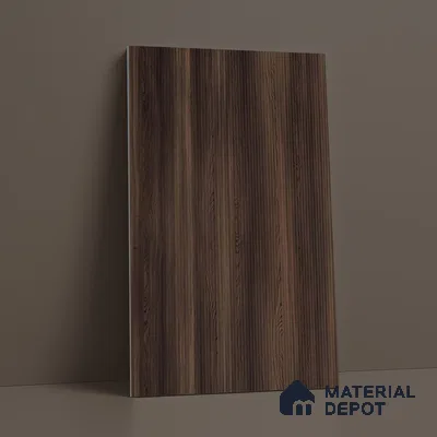 Wooden Fluted LM 18376 8 ft x 4 ft Texture Finish Decorative Laminate - 1.25 mm | Suitable for TV Unit,Wardrobe, Kitchen Cabinets