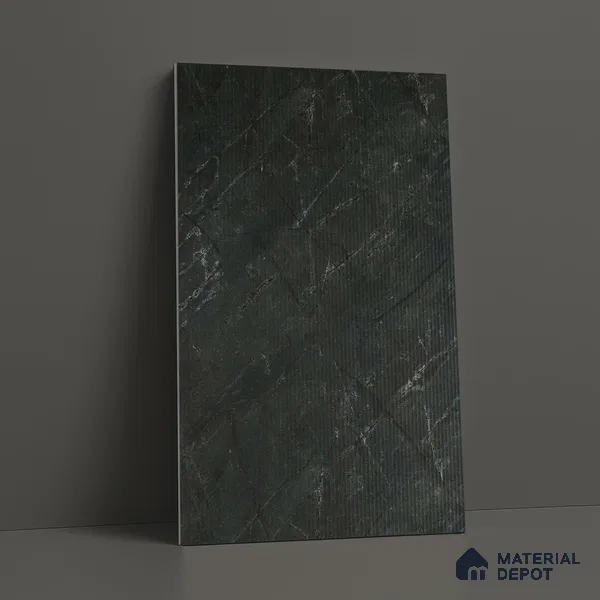 Marble Fluted LM 18380 8 ft x 4 ft Texture Finish Decorative Laminate - 1.25 mm | Suitable for TV Unit,Wardrobe, Kitchen Cabinets