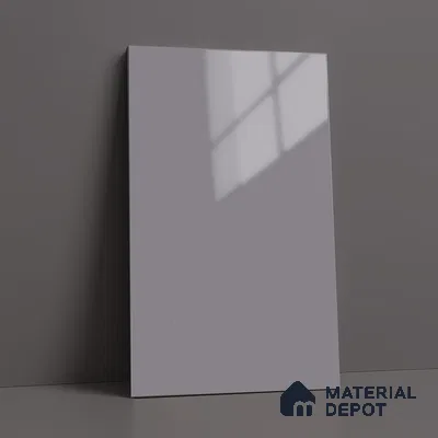 Muted Violet Solid Color Acrylic Laminate LM 24635 8 ft x 4 ft High Gloss Finish - 1.5 mm | Matching Edgeband code - EB 02096 | Suitable for Living Room, Kitchen, Office