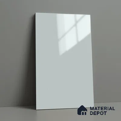 Powder Blue Solid Color Acrylic Laminate LM 24639 8 ft x 4 ft High Gloss Finish - 1.5 mm | Matching Edgeband code - EB 02099 | Suitable for Living Room, Kitchen, Office