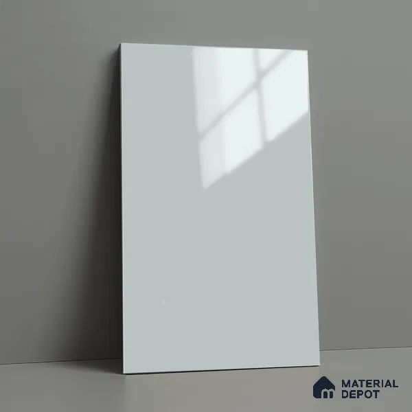 Powder Blue Solid Color Acrylic Laminate LM 24639 8 ft x 4 ft High Gloss Finish - 1.5 mm | Matching Edgeband code - EB 02099 | Suitable for Living Room, Kitchen, Office