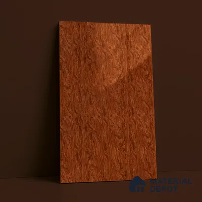 Wooden Look Acrylic Laminate LM 24641 8 ft x 4 ft High Gloss Finish - 1.5 mm | Suitable for TV Unit, Wardrobe, Cabinets