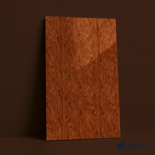 Wooden Look Acrylic Laminate LM 24641 8 ft x 4 ft High Gloss Finish - 1.5 mm | Suitable for TV Unit, Wardrobe, Cabinets