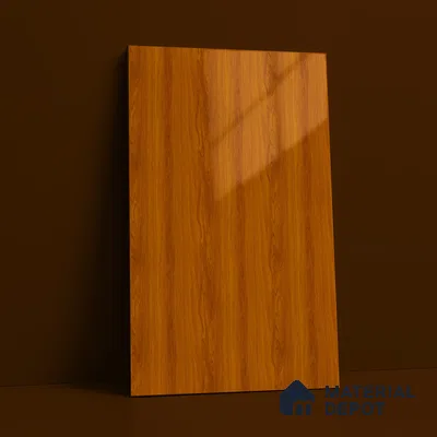 Wooden Look Acrylic Laminate LM 24643 8 ft x 4 ft High Gloss Finish - 1.5 mm | Suitable for TV Unit, Wardrobe, Cabinets
