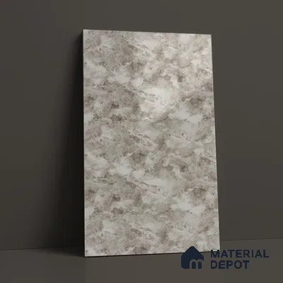 White Marble Acrylic Laminate LM 24307 8 ft x 4 ft High Gloss Finish - 1.5 mm | Suitable for TV Unit, Wardrobe, Cabinets