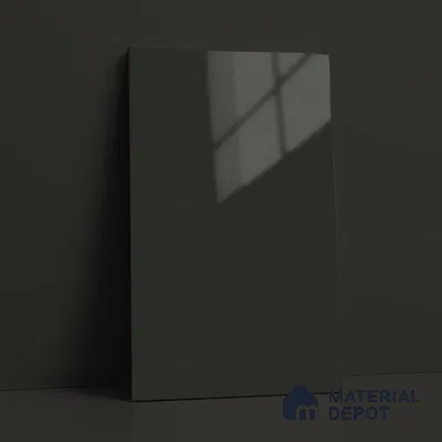 Deep Forest Green Solid Color Acrylic Laminate LM 24336 8 ft x 4 ft High Gloss Finish - 1.5 mm | Matching Edgeband code - EB 02126 | Suitable for Living Room, Kitchen, Office