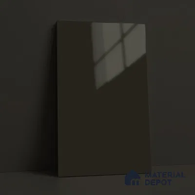 Espresso Brown Solid Color Acrylic Laminate LM 24349 8 ft x 4 ft High Gloss Finish - 1.5 mm | Matching Edgeband code - EB 02131 | Suitable for Living Room, Kitchen, Office