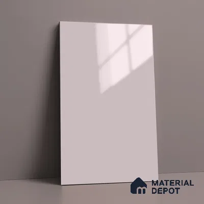 Pale Pink Solid Color Acrylic Laminate LM 24546 8 ft x 4 ft High Gloss Finish - 1.5 mm | Matching Edgeband code - EB 02088 | Suitable for Living Room, Kitchen, Office