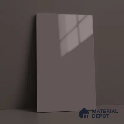 Muted Purple Solid Color Acrylic Laminate LM 24548 8 ft x 4 ft High Gloss Finish - 1.5 mm | Matching Edgeband code - EB 02090 | Suitable for Living Room, Kitchen, Office