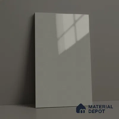 White  Acrylic Laminate LM 24551 8 ft x 4 ft High Gloss Finish - 1.5 mm | Matching Edgeband code - EB 02111 | Suitable for TV Unit, Wardrobe, Cabinets