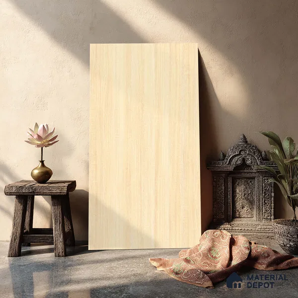 Wooden Look LM 14834 Negal Ashwood 8 ft x 4 ft Texture Finish Decorative Laminate - 1 mm | Suitable for TV Unit, Wardrobe, Kitchen Cabinets
