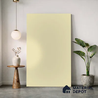 White Fabric Look LM 24401  8 ft x 4 ft Texture Finish Decorative Laminate - 1 mm | Suitable for TV Unit, Wardrobe, Kitchen Cabinets