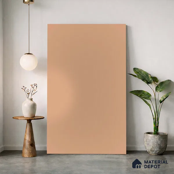 Brown Fabric Look LM 24405  8 ft x 4 ft Texture Finish Decorative Laminate - 1 mm | Suitable for TV Unit, Wardrobe, Kitchen Cabinets