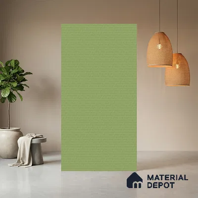 Green Abstract look Ferrero 1E243 HCO Pastel Green 8 ft x 4 ft Honey Comb Finish Decorative Laminate - 1 mm | Matching E3 Edgeband Code - (1057)