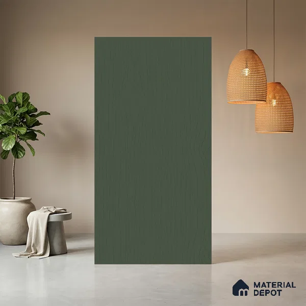 Wooden Look 236 SSC Fenix Green 8 ft x 4 ft Smooth Syncro Finish Decorative Laminate - 1 mm | Suitable for TV Unit, Wardrobe, Kitchen Cabinets