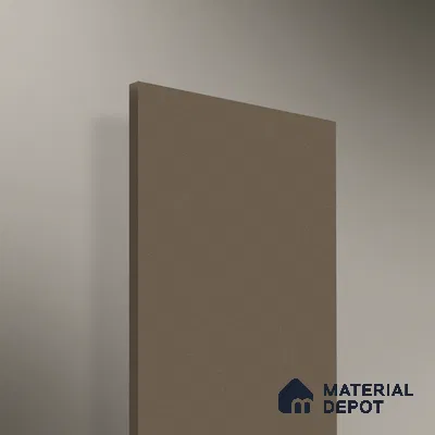 Brown Textured Solid Look WP 5 938 8 ft x 4 ft Texture Finish Decorative Laminate - 1 mm | Suitable for TV Unit, Wardrobe, Kitchen Cabinets