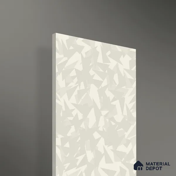 Off White Patterned Look WP 15 943 8 ft x 4 ft Texture Finish Decorative Laminate - 1 mm | Suitable for Bedroom, TV Unit, Wardrobe