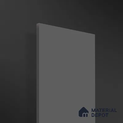 Storm Grey Solid Colors Look SMT 907 8 ft x 4 ft Super Matte Finish Decorative Laminate - 1 mm | Suitable for Living Room, Kitchen, Office