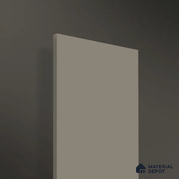 Chrome Grey Solid Colors Look SMT 911 8 ft x 4 ft Super Matte Finish Decorative Laminate - 1 mm | Suitable for Living Room, Kitchen, Office