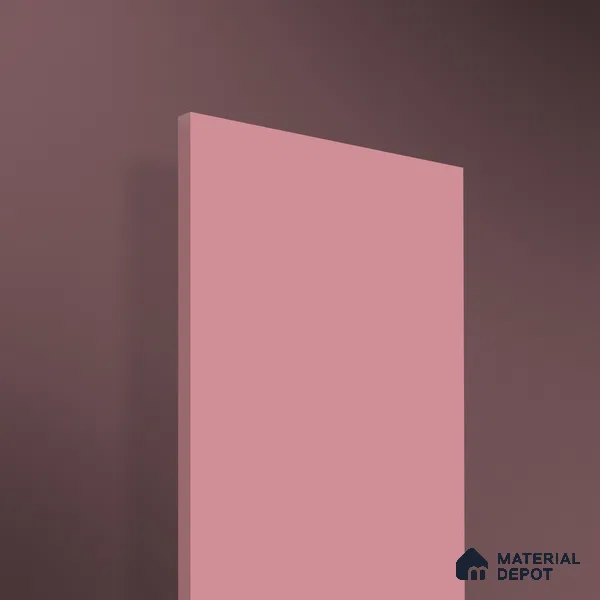 Rosewood Pink Solid Colors Look SMT 909 8 ft x 4 ft Super Matte Finish Decorative Laminate - 1 mm | Suitable for Living Room, Kitchen, Office